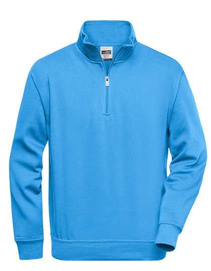 Sweatshirt 1/4 Zip Premium James & Nicholson